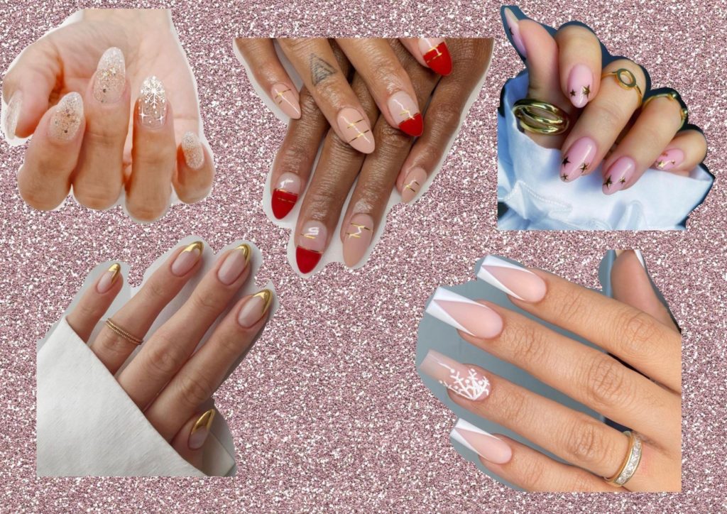 20 Holiday Nail Ideas That Aren't Red | The Everygirl